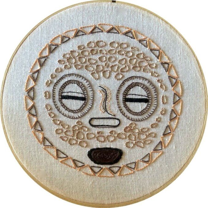 Kit de broderie traditionnelle : Oscar Sophie Delhomme
