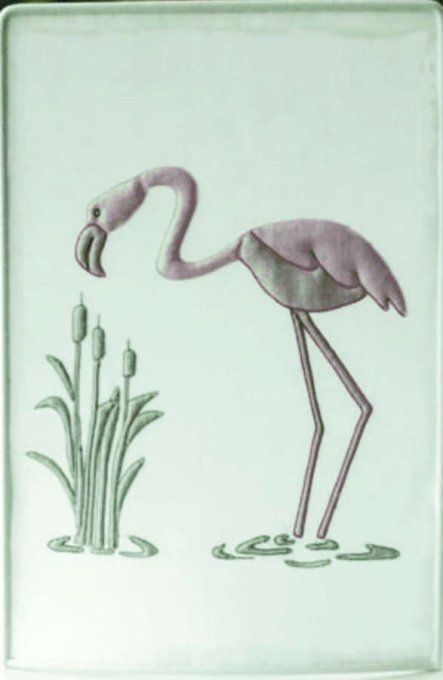 Kit de Boutis : Flamant rose