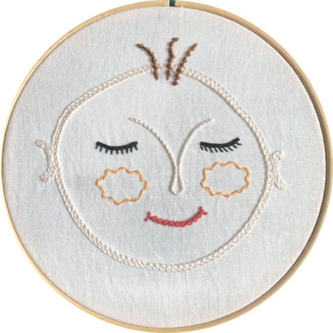 Kit de broderie traditionnelle :  Inspiration Picasso de Sophie Delhomme