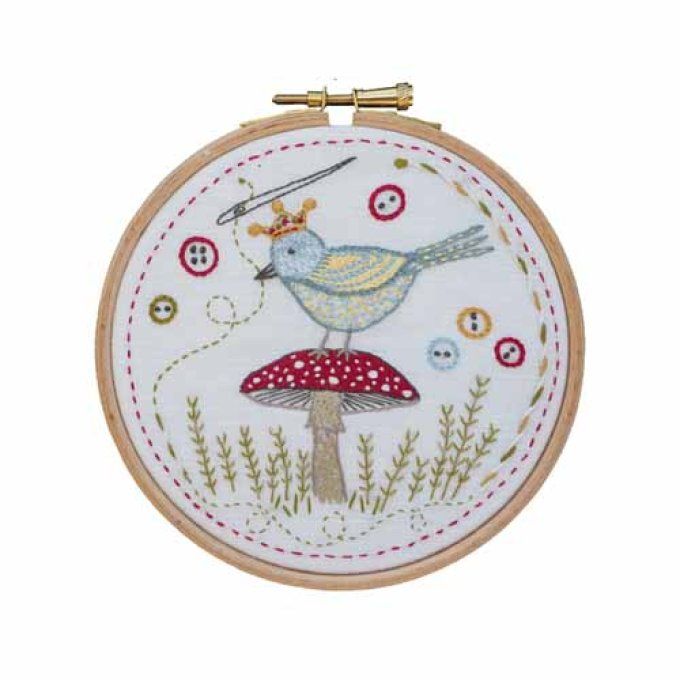 Kit de broderie traditionnelle : Petit prince de Marie Suarez