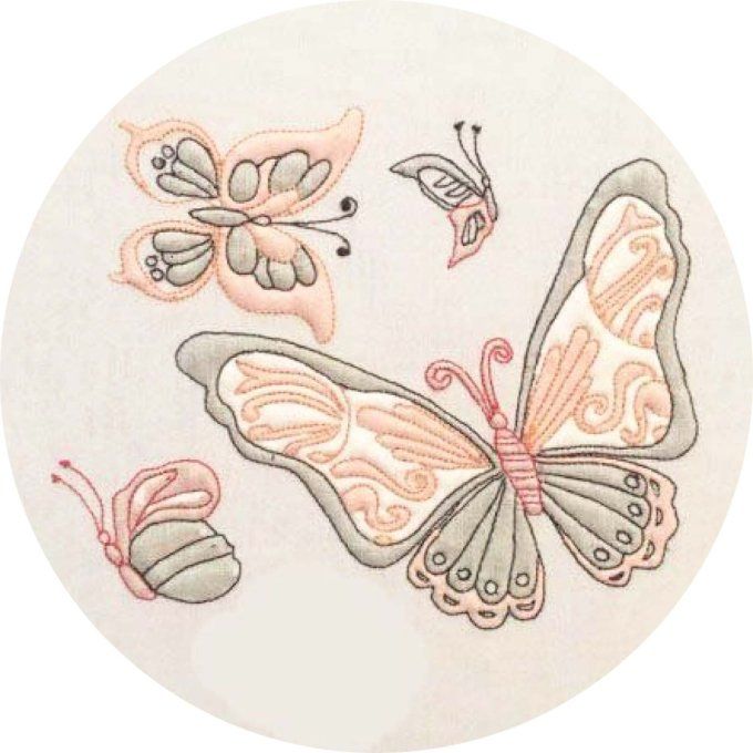 Kit de Boutis : Papillons TOUT COULEUR