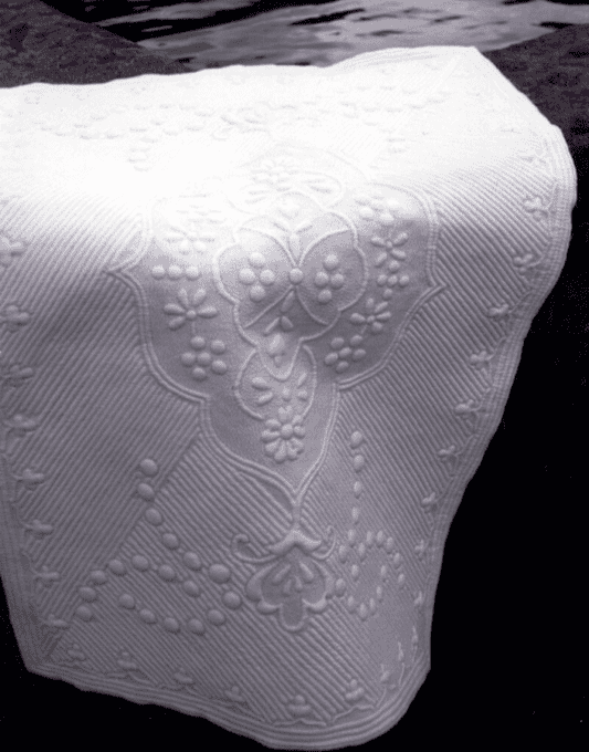 Boutis - Perlé (33 * 55 cm) Michèle Charvet