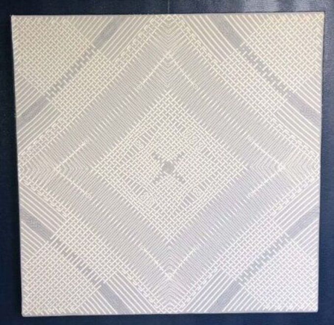 Boutis : Tissages (70 cm * 70cm) d'Hubert Valeri