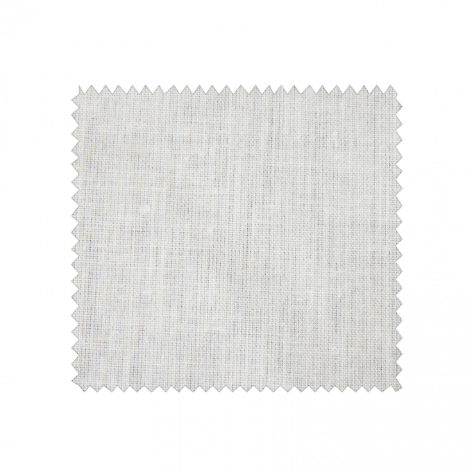 Tissu mixte blanc satiné