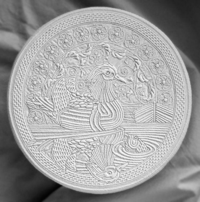 Boutis : Mandarin d'Hubert Valeri